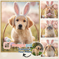 Custom Easter Pet Portrait