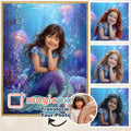 Custom Mermaid Portrait