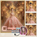 Custom Oil Painting Princess Portrait