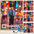 Custom Police Officer Portrait