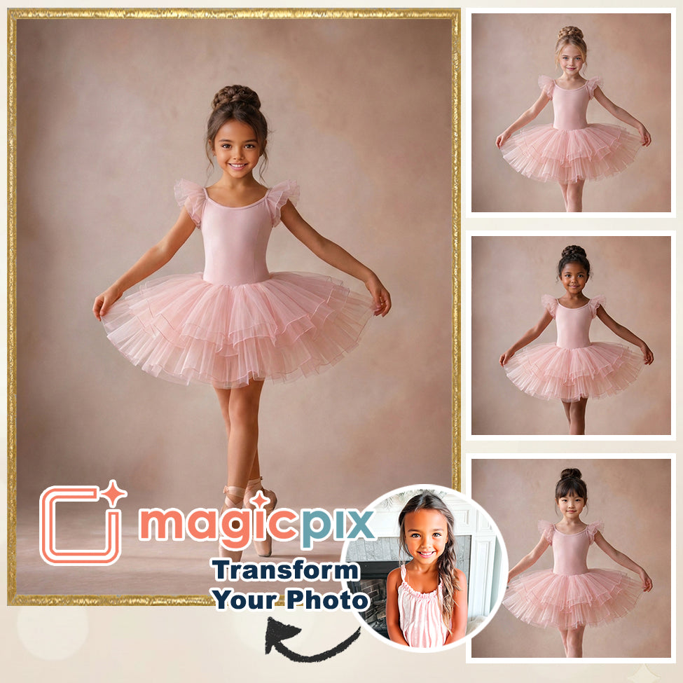 Custom Ballerina Portrait from Photo