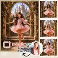 Custom Ballet Dancer Oil Paint Portrait | Artisan-Grade
