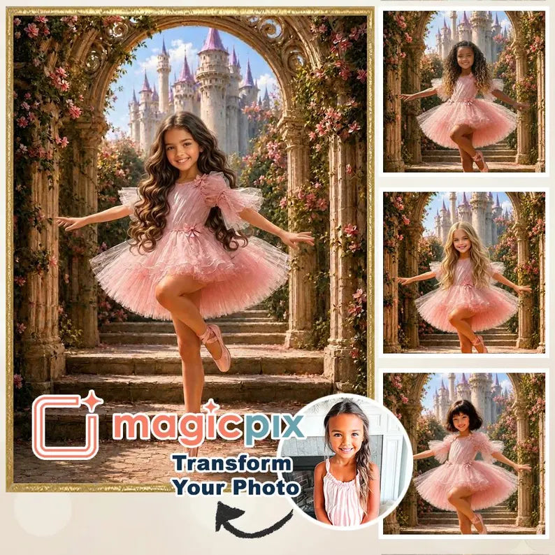 Custom Ballet Dancer Oil Paint Portrait | Artisan-Grade