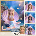 Custom Mermaid Portrait | Underwater Seashell