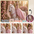 Custom Unicorn Fantasy Portrait | Princess