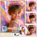 Custom Fairy Portrait | Enchanted Garden-Themed
