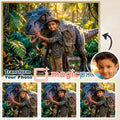 Custom Dinosaur Friendship Portrait